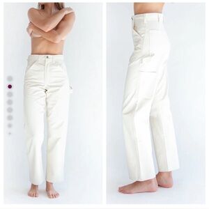 Stan Ray OG Painter Pant Carpenter Utility Workwear Off White Unisex Size 29